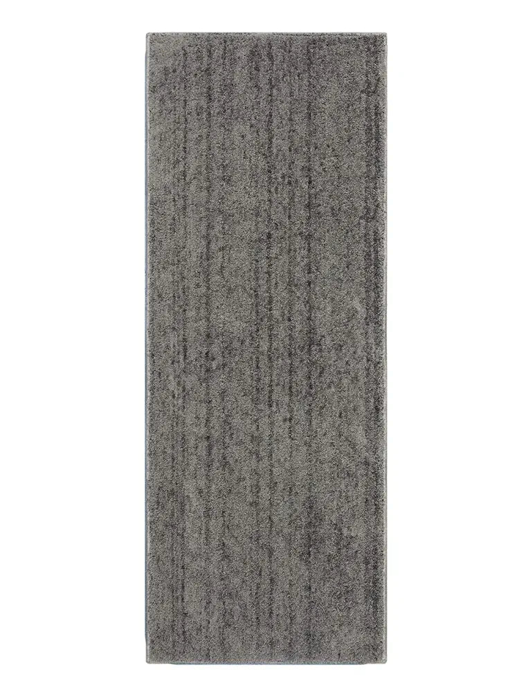 Saral Home Solid Neo Shaggy Yarn Durable & Washable Multipurpose Runner Colour Dark Grey