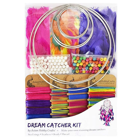 Asian Hobby Crafts DIY Dream Catcher Kit | Large
