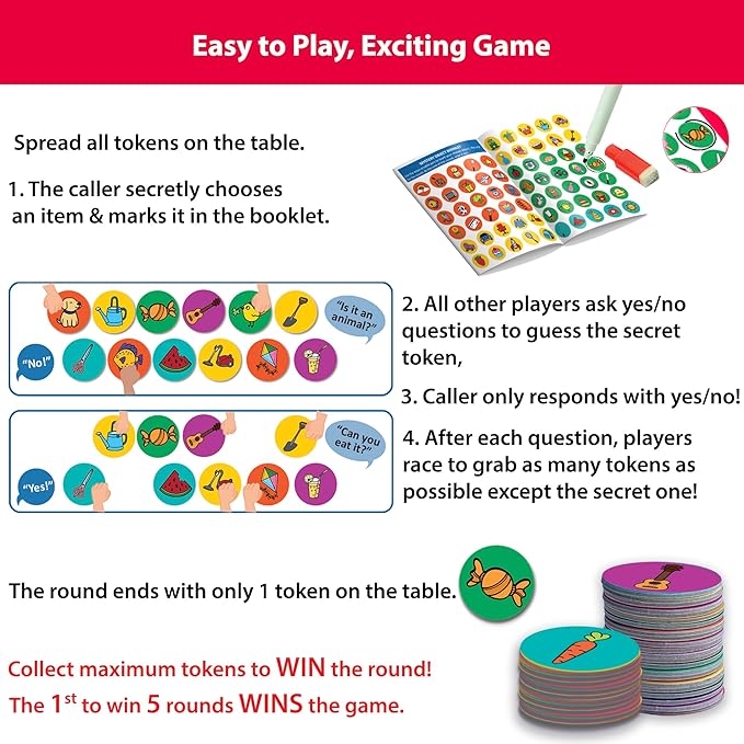 Chalk and Chuckles Not That One Board Games for Kids | Fun Guessing Game | Educational Toys