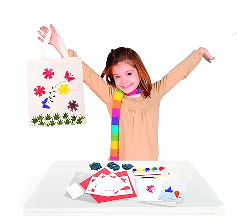 Funskool Handycrafts Diy Stamping Kit Block Printing Kit