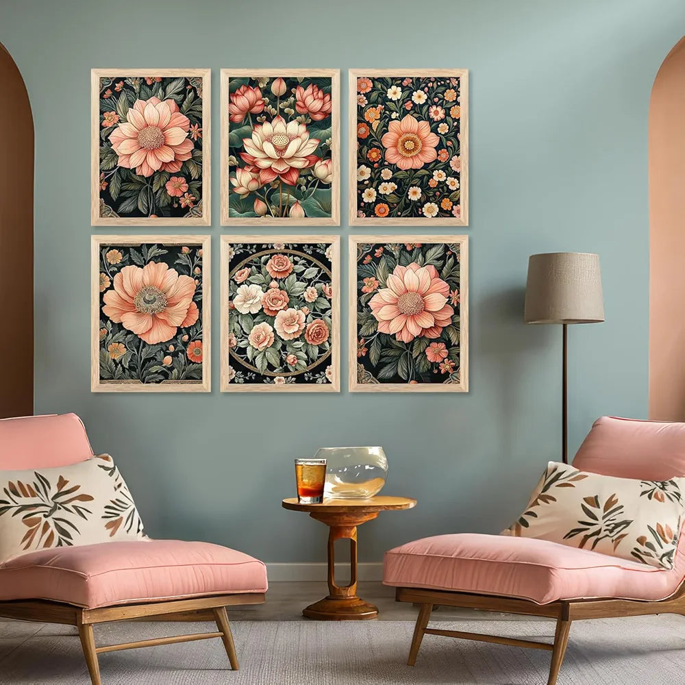 Kotart Wall Art Painting for Wall Decoration Floral Traditional Wall Decoration Art 5