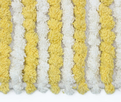 The Home Talk Luxury Chenille Round Bathmats Non-Slip Anti-Skid