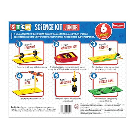 Funskool Stem Funskool Science Kit Junior Educational Diy Activity Stem