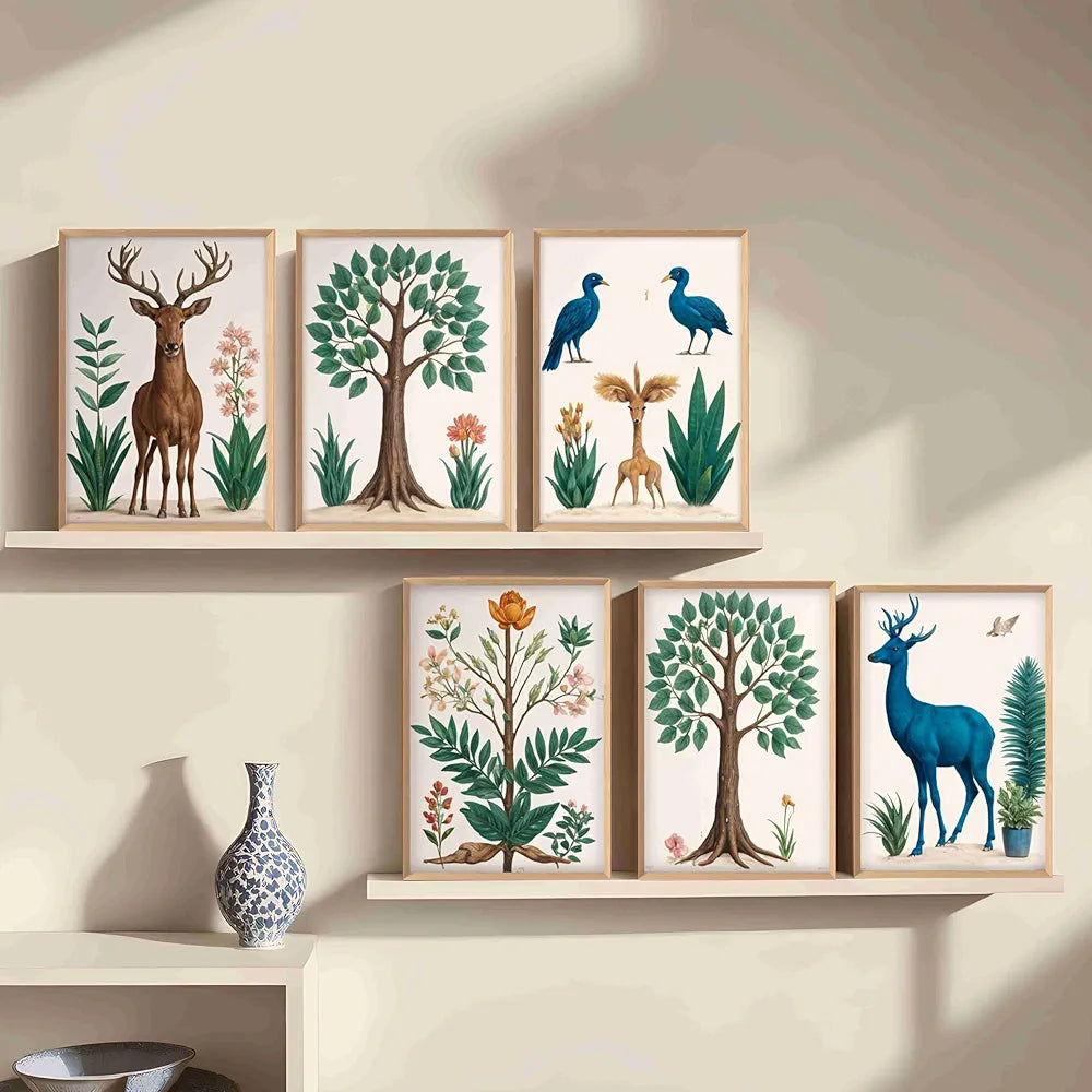 Livin'luxe Paintings Animals Home Decor Wall Paintings With Frame Painting B - 449K6