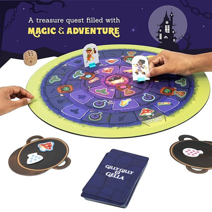 Bloomingo Board Game - Gilly Gilly O Gella | Magical Adventure Game for Kids & Adults