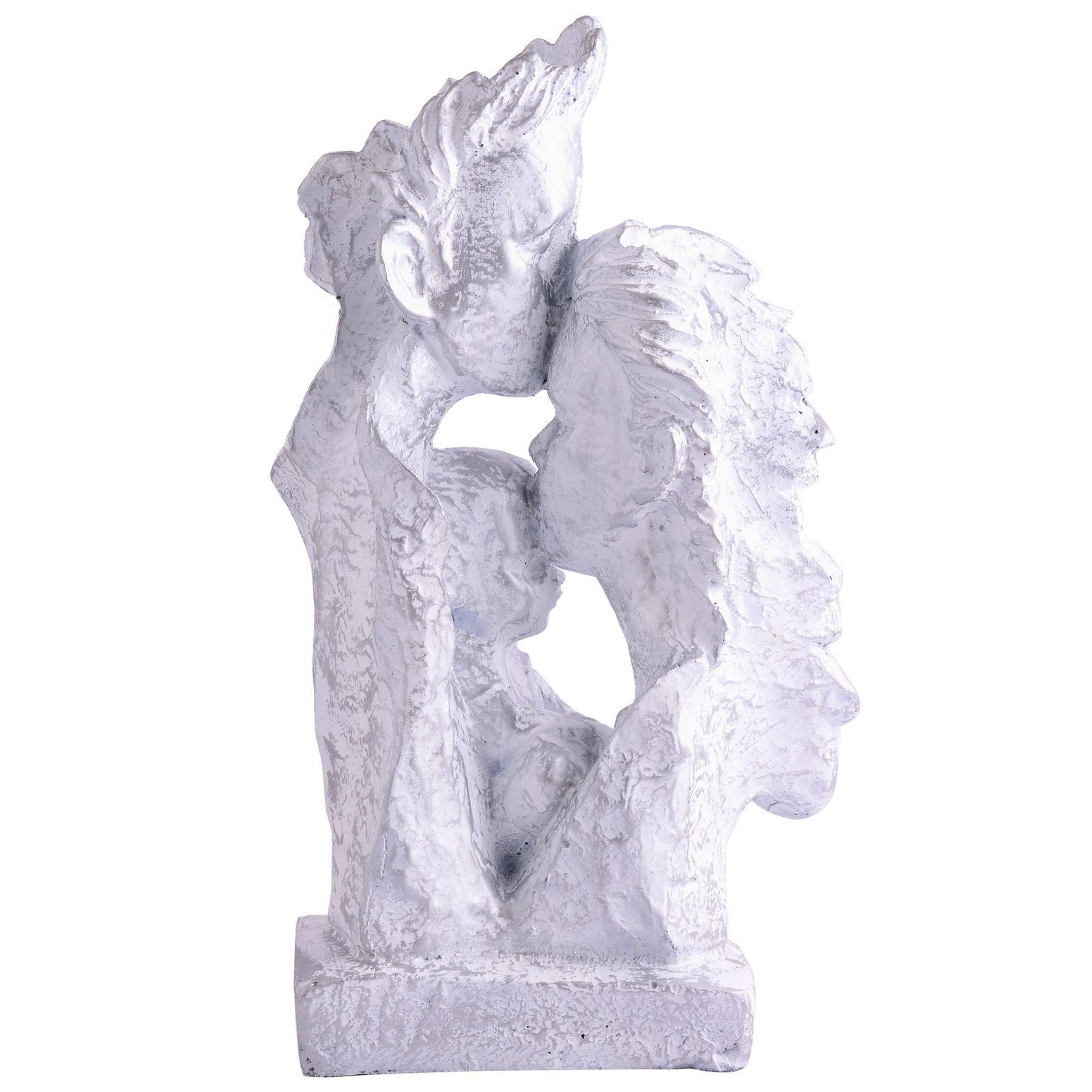 MOTHER and Father with Child Love golden Statue showpiece for Home Decor and Gifting