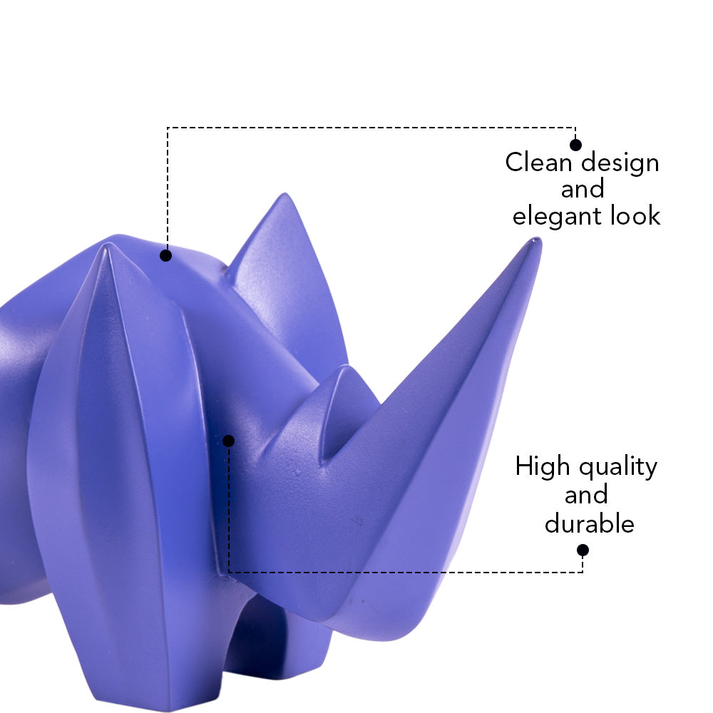 Artarium Abstract Art Rhino Figurine Idol