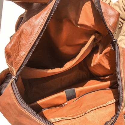 Craftshades – Seven Pocket Goat Leather Backpack | Unisex