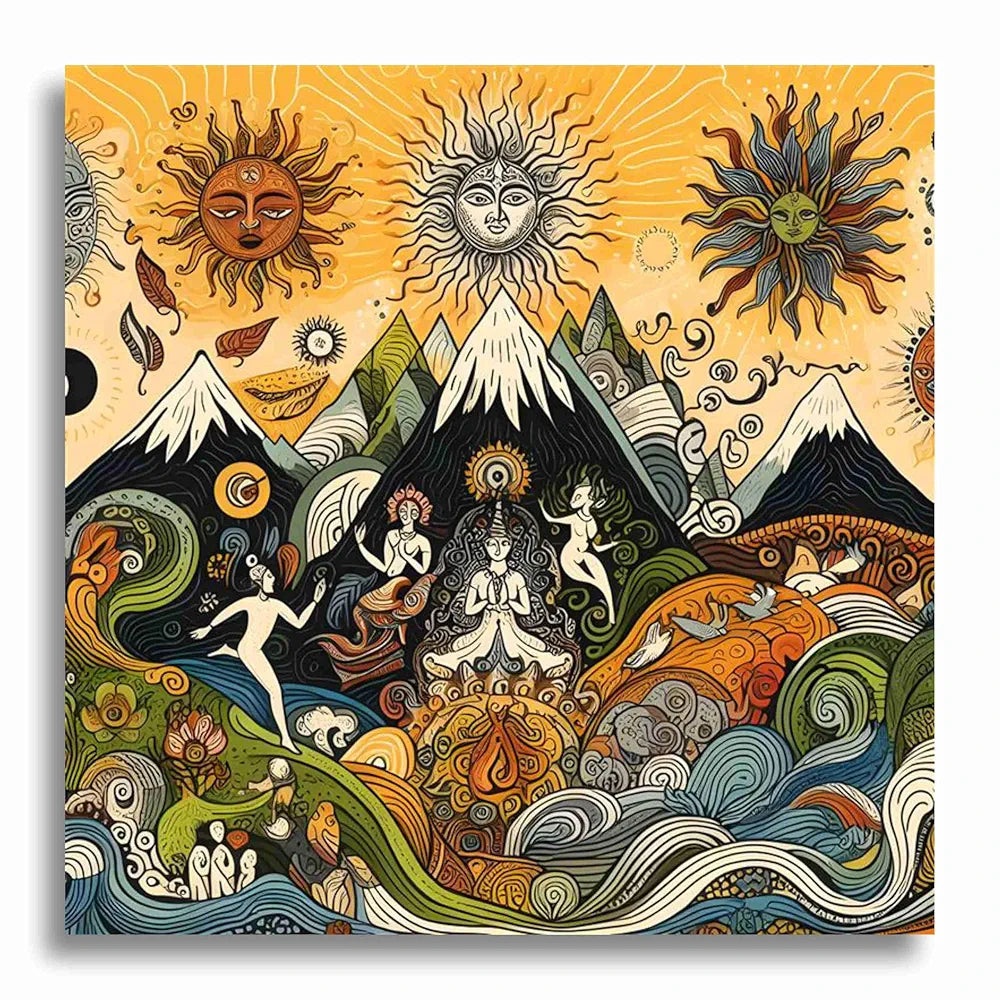 Livin'luxe Paintings Modern Art Canvas Home Decor Wall Paintings With Frame Painting CR-320