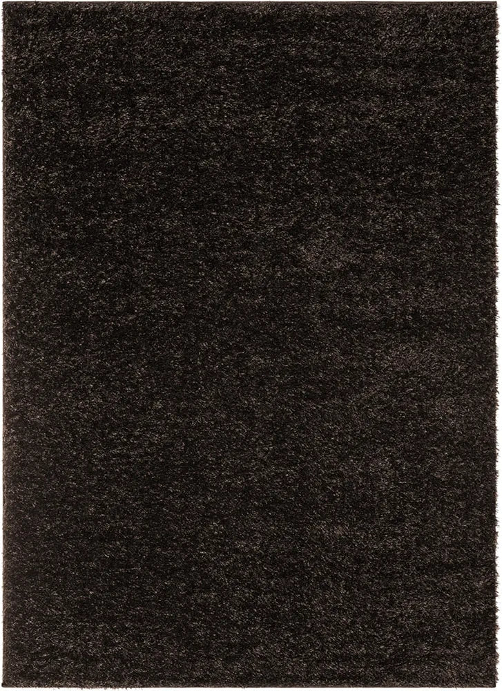 Ishro Home Premium Fuzzy Shag Carpet for Hall Rugs for Living Room Carpets for Living Room Colour Classic Brown