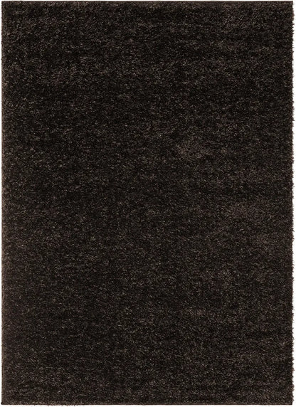 Ishro Home Premium Fuzzy Shag Carpet for Hall Rugs for Living Room Carpets for Living Room Colour Classic Brown