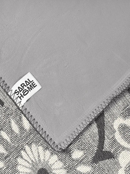 Saral Home Noureau Floral Soft Cotton Durable & Washable Multipurpose Runner