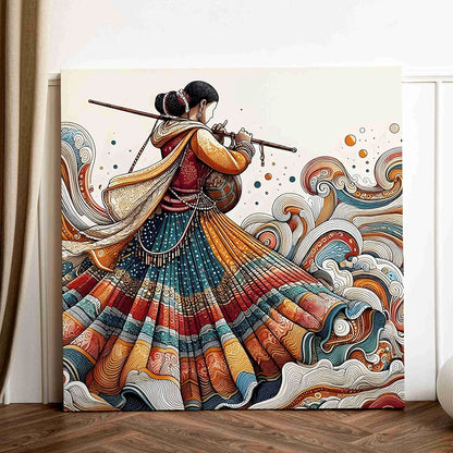 Livin'luxe Paintings Ladies Dance Modern Art Canvas Home Decor Wall Paintings With Frame Painting CR-302