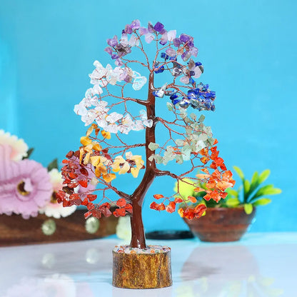 Bezavo Seven Chakra Healing Tree Copper Wire