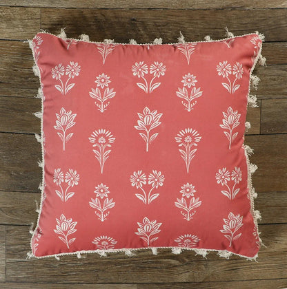 Ishro Home Premium Cushion Cover Colour Tulip Rust