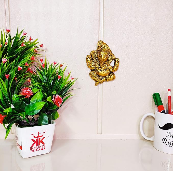 Kridaykraft Wall Hanging Ganesha ji Looks Very Beautiful Decorative for Wall