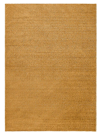Saral Home Neon Shaggy Yarn Anti-Skid Carpet for Living Room  Colour Gold