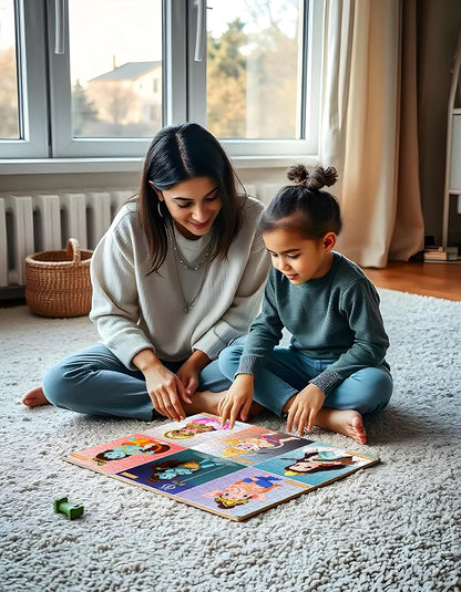 Popcorn 160 Piece Puzzles for Kids | Indian God & Goddesses Jigsaw Puzzle Game for 7+ Years Old Children | Improve Kid Knowledge and Concertation