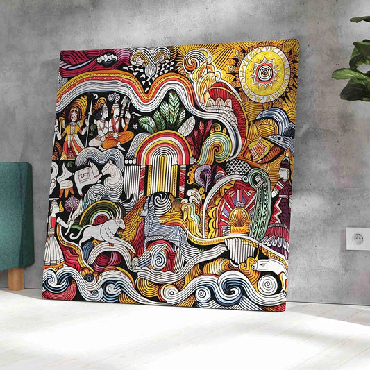 Livin'luxe Paintings Modern Art Canvas Home Decor Wall Paintings With Frame Painting CR-324