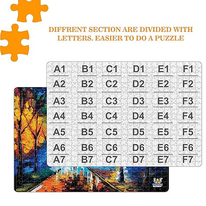 Webby Dating Tonight Painting Wooden Jigsaw Puzzle 500 Pieces