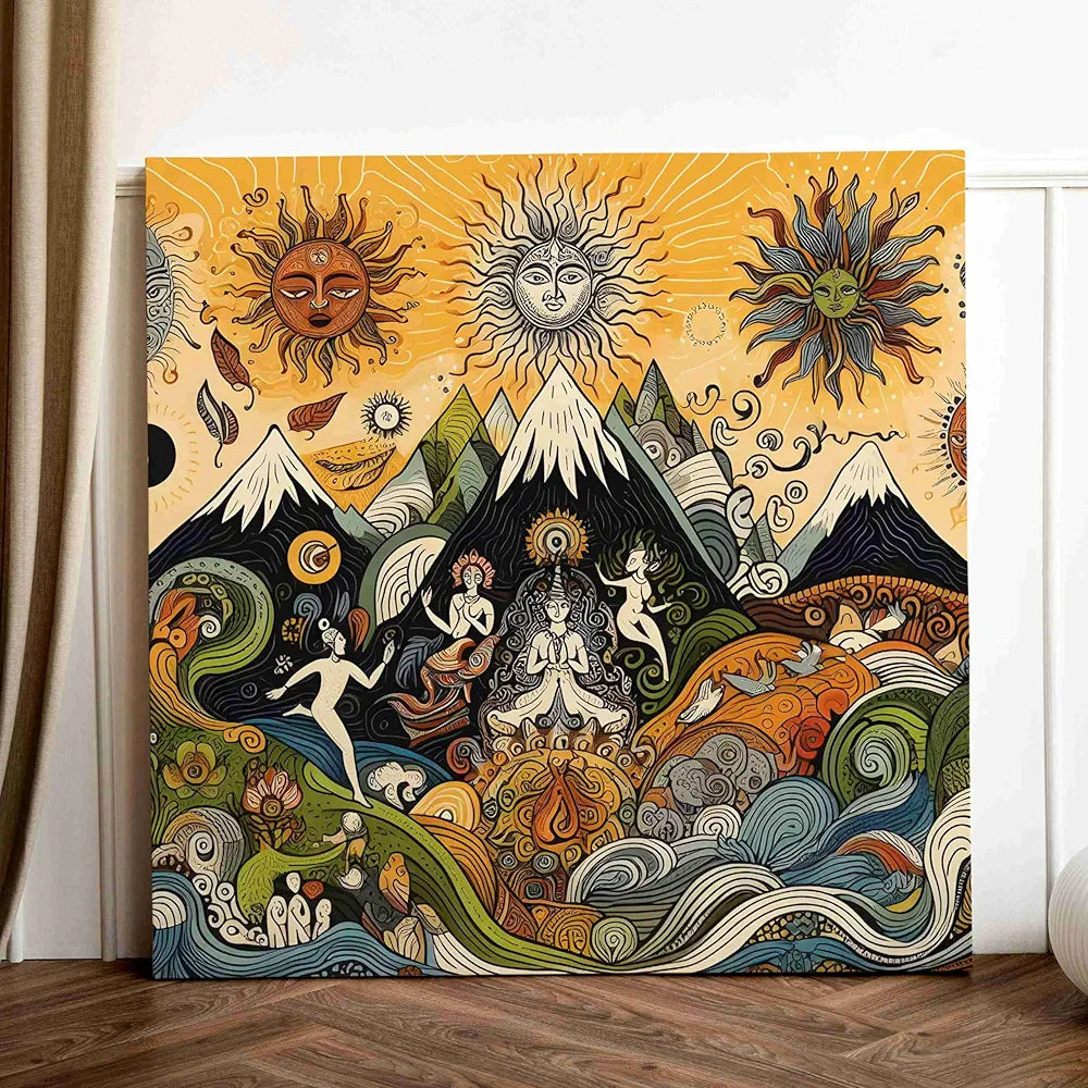 Livin'luxe Paintings Modern Art Canvas Home Decor Wall Paintings With Frame Painting CR-320