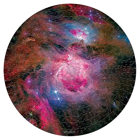 Frank Ornate Orion 350 Piece Round Puzzle Jigsaw Puzzle for Kids for Focus Memory Mental Boost - 34704