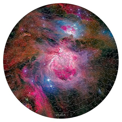 Frank Ornate Orion 350 Piece Round Puzzle Jigsaw Puzzle for Kids for Focus Memory Mental Boost - 34704