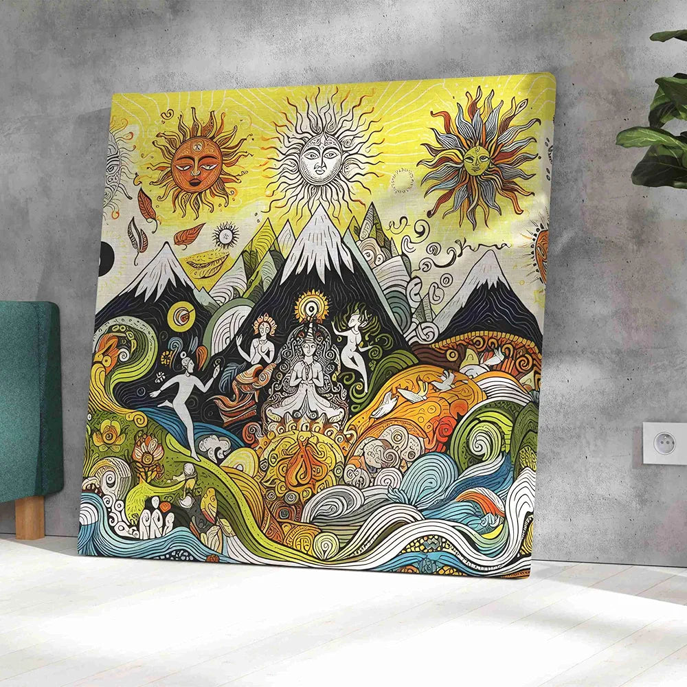 Livin'luxe Paintings Modern Art Canvas Home Decor Wall Paintings With Frame Painting CR-320