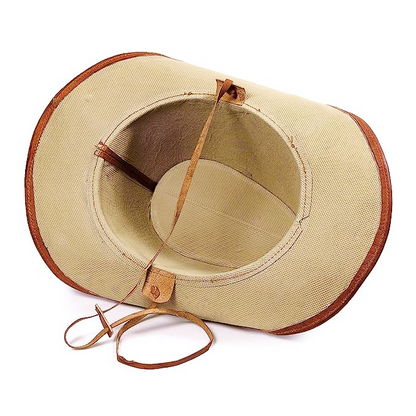 CraftShades Leather Stylish Fashionable Cowboy Hat for Unisex