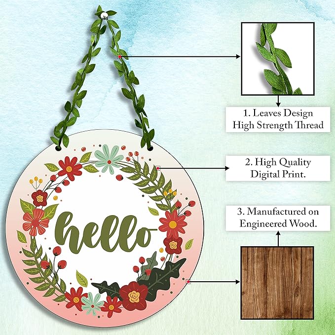 Sehaz Artworks Wall Hangings Door Hanging Home Decor Decorative Items for Home -1-0001