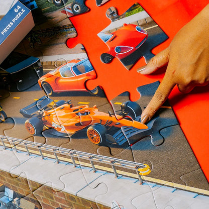 NESTA TOYS - Floor Puzzle & Game - Modes of Transport, Jigsaw & Toddler Puzzles, Educational Toy, Gifts for Boys & Girls Ages 3, 4, 5, 6, 7 