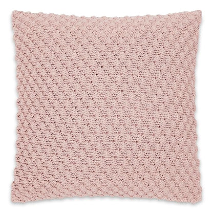 Haus & kinder Decorative Embroidered Cushion Cover | Colour Bubble Pale Pink