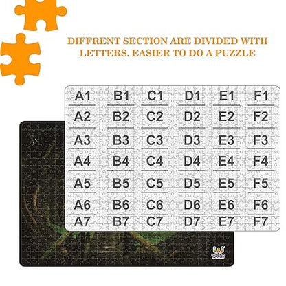Webby Kids The Path in The Jungle Wooden Jigsaw Puzzle 500 Pieces