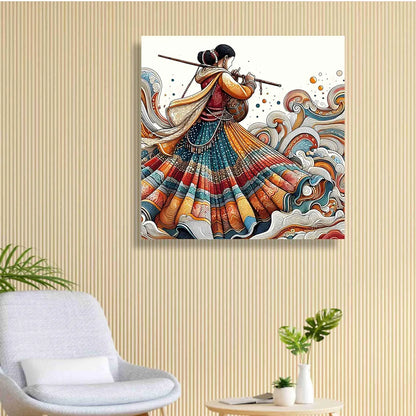 Livin'luxe Paintings Ladies Dance Modern Art Canvas Home Decor Wall Paintings With Frame Painting CR-302