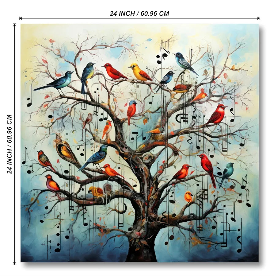 Livin'luxe Wood Paintings Modern Art Canvas Home Decor Wall Paintings With Frame Painting