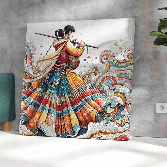 Livin'luxe Paintings Ladies Dance Modern Art Canvas Home Decor Wall Paintings With Frame Painting CR-302