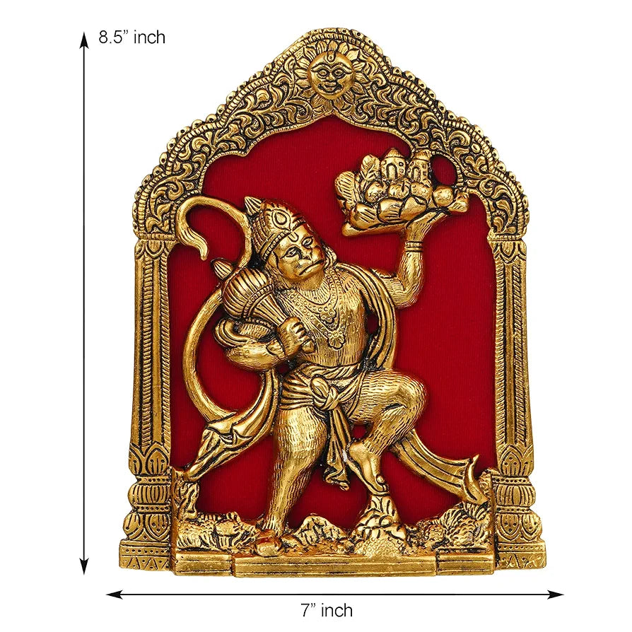 JaipurCrafts Metal Lord Hanuman Idol Statue for Home and Office Decor