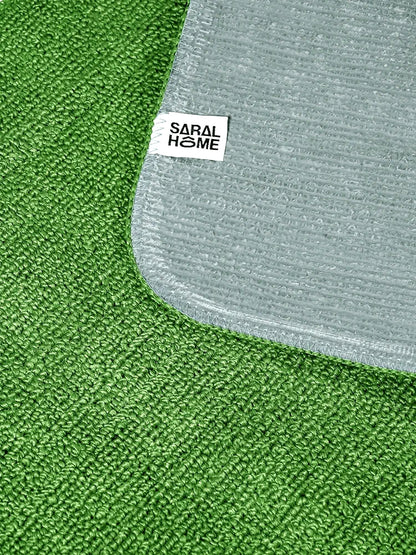 Saral Home Solid Soft PP Yarn Durable & Washable Multipurpose Runner