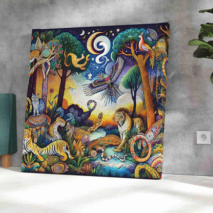 Livin'luxe Paintings Animals Modern Art Canvas Home Decor Wall Paintings With Frame Painting CR-301