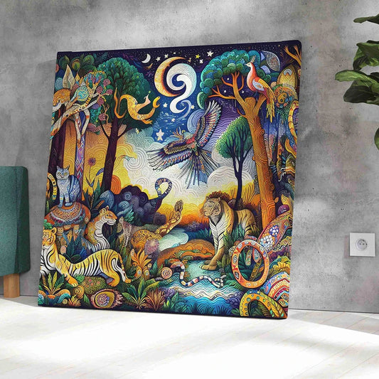Livin'luxe Paintings Animals Modern Art Canvas Home Decor Wall Paintings With Frame Painting CR-301