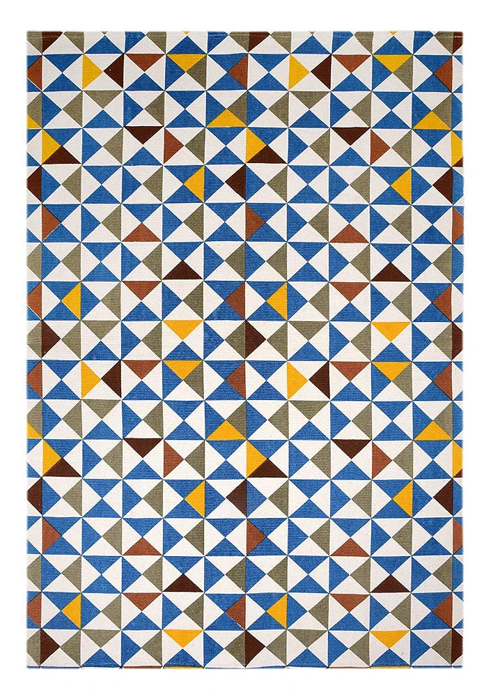 SARAL HOME EASY LIVING Saral Home Cotton Printed Rectangular Carpet