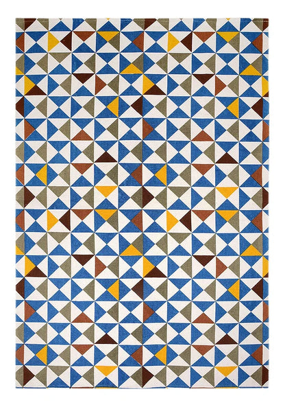 SARAL HOME EASY LIVING Saral Home Cotton Printed Rectangular Carpet