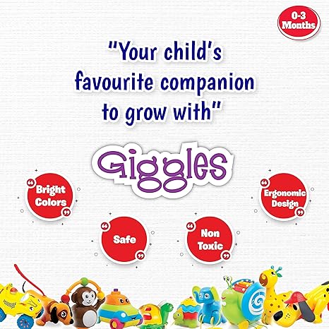 Funskool Giggles Ever Links 13pcs Multi Coloured Interlocking Learning Educational Toy