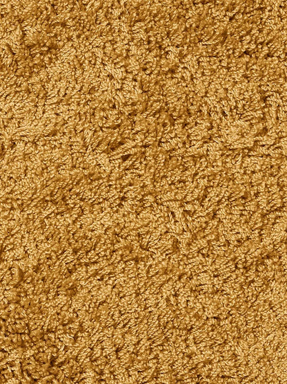Saral Home Neon Shaggy Yarn Anti-Skid Carpet for Living Room  Colour Gold