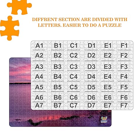 Webby Kid The Bridge Landscape at Sunrise Wooden Jigsaw Puzzle 500 Pieces