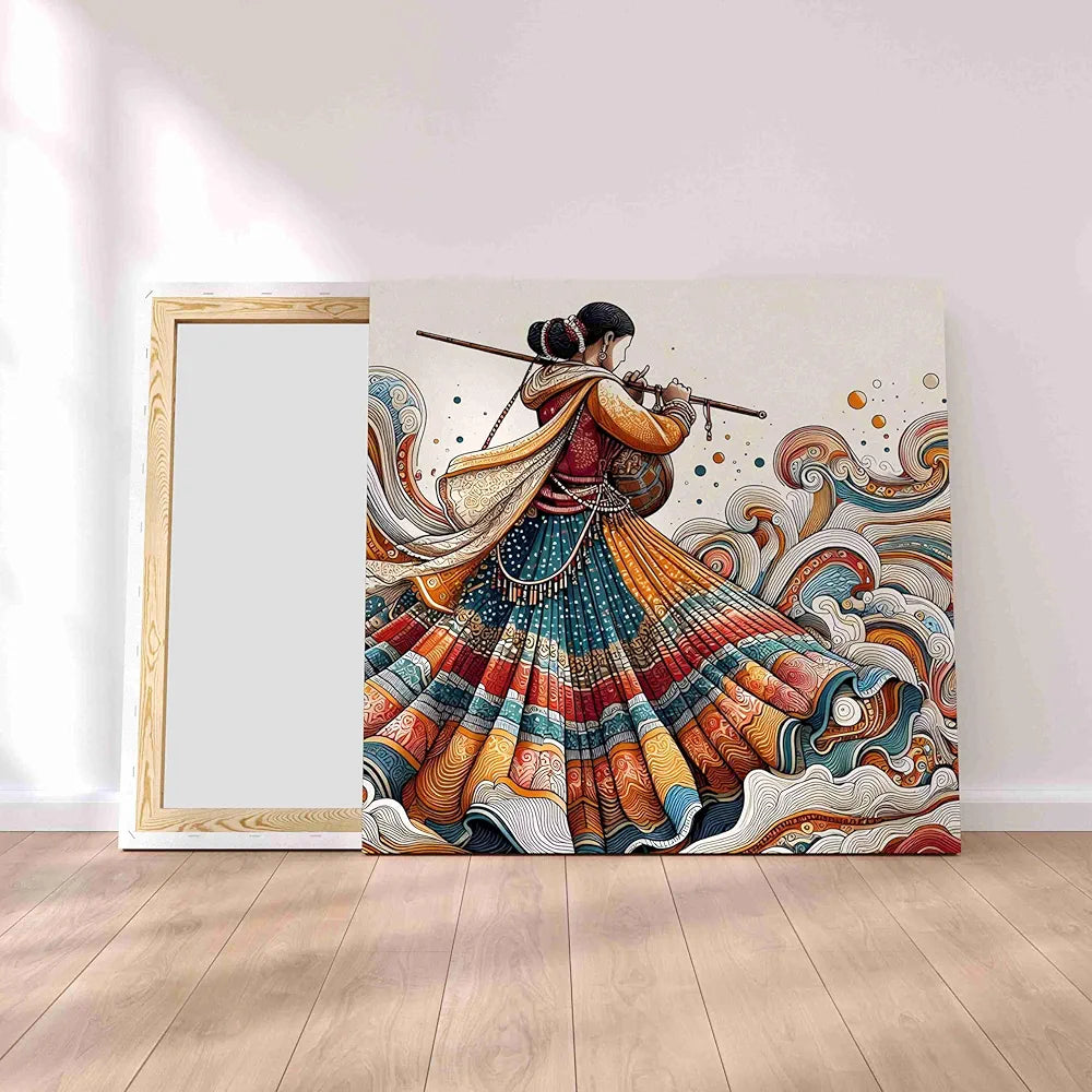 Livin'luxe Paintings Ladies Dance Modern Art Canvas Home Decor Wall Paintings With Frame Painting CR-302
