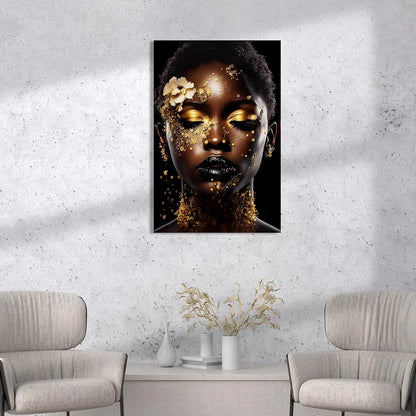 Kotart Modern Art African Woman Canvas Paintings for Bedroom Room Living Room Style03