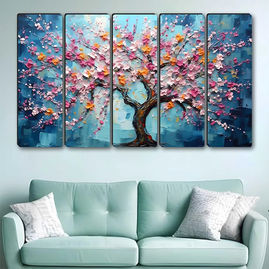 Livin'luxe Multiple Frames Tree Modern Art Wall Painting   XL35308