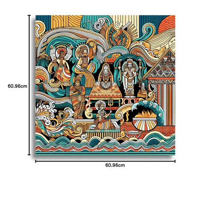 Livin'luxe Paintings Modern Art Canvas Home Decor Wall Paintings With Frame Painting CR-321