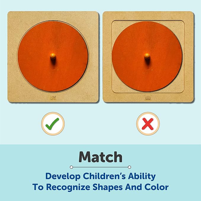 Mini Leaves Montesoori Baby Toys Puzzles Colorful Multiple Shape Puzzles Toys for Kids Old Toddlers | 4 Pieces